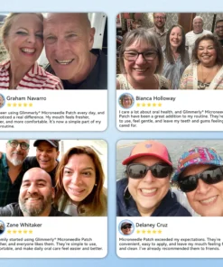 𝐆𝐥𝐢𝐦𝐦𝐞𝐫𝐥𝐲® 𝐓𝐢𝐝𝐞𝐠𝐥𝐮𝐬𝐢𝐛 𝐓𝐨𝐨𝐭𝐡 & 𝐆𝐮𝐦 𝐑𝐞𝐩𝐚𝐢𝐫 𝐌𝐢𝐜𝐫𝐨𝐧𝐞𝐞𝐝𝐥𝐞 𝐏𝐚𝐭𝐜𝐡