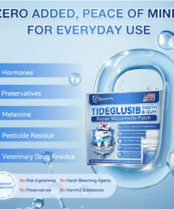 𝐆𝐥𝐢𝐦𝐦𝐞𝐫𝐥𝐲® 𝐓𝐢𝐝𝐞𝐠𝐥𝐮𝐬𝐢𝐛 𝐓𝐨𝐨𝐭𝐡 & 𝐆𝐮𝐦 𝐑𝐞𝐩𝐚𝐢𝐫 𝐌𝐢𝐜𝐫𝐨𝐧𝐞𝐞𝐝𝐥𝐞 𝐏𝐚𝐭𝐜𝐡