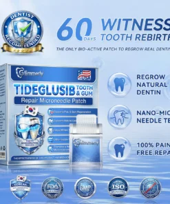 Glimmerly® Tooth & Gum Repair Clinical-Grade Microneedle Patches